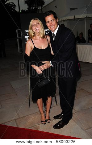 Ivana Bozilovic and Andrew Firestone   at SBIFF's 3rd Annual 'Kirk Douglas award honoring Excellence in film'. Biltmore Four Seasons Hotel, Santa Barbara, CA.10-02-08