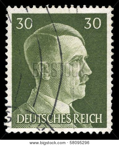 German Reich Postage Stamp From 1945