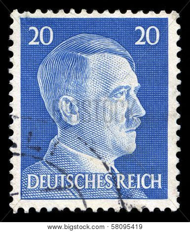 German Reich Postage Stamp From 1945