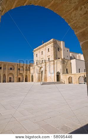 Sanctuary of Santa Maria di Leuca. Puglia. Italy.