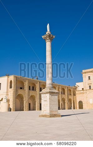 Sanctuary of Santa Maria di Leuca. Puglia. Italy.