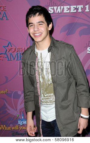 David Archuleta  at the Sweet 16 Celebration for Miley Cyrus. Disenyland, Anaheim, CA. 10-05-08
