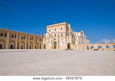 Sanctuary of Santa Maria di Leuca. Puglia. Italy.