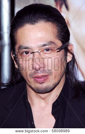 Hiroyuki Sanada at the Los Angeles premiere of 
