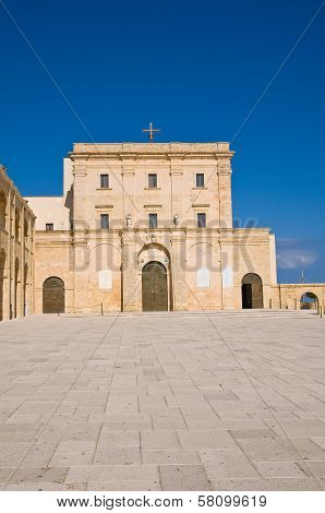 Sanctuary of Santa Maria di Leuca. Puglia. Italy.
