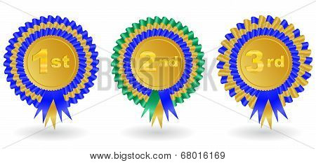 Award Ribbon Set