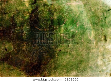 Zelený Grunge textura
