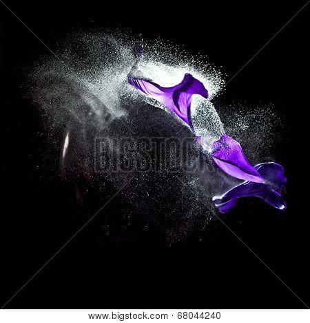 explosion of balloon full of water high speed photography
