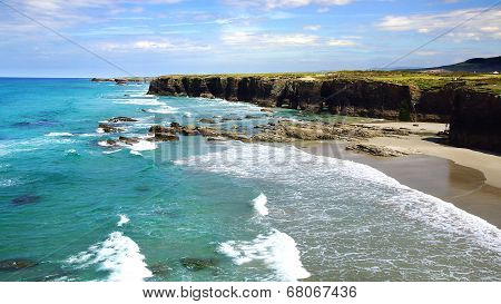 Beach of the Cathedrals.