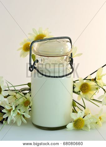 American Vintage Milk Bottle.