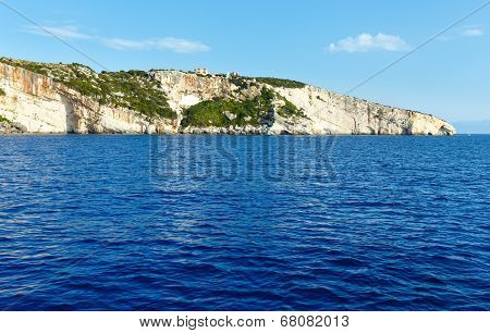 The Blue Caves In Zakynthos (greece)