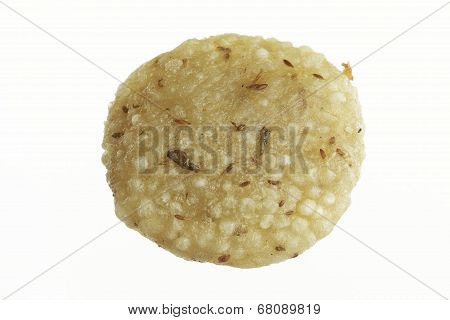 Indian Fast food: deep fried sago sabudana vada