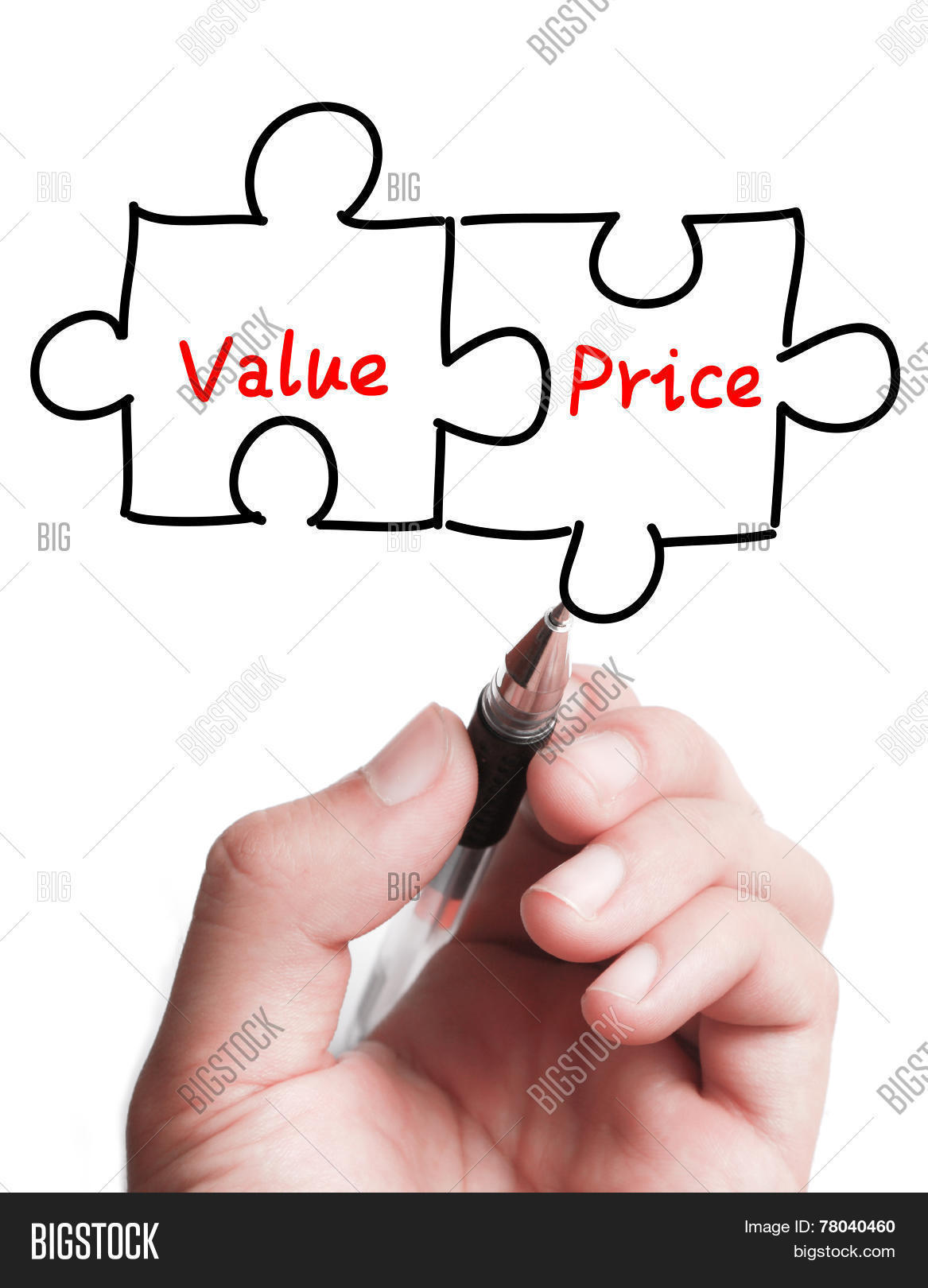 Value Price Puzzle Image & Photo (Free Trial) | Bigstock