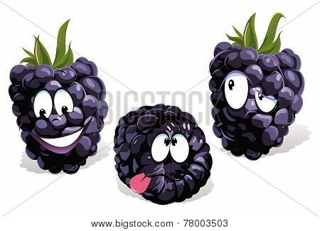 Blackberry Cartoon