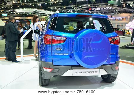 Nonthaburi - December 1: Ford Ecosport Car Display At Thailand International Motor Expo On December