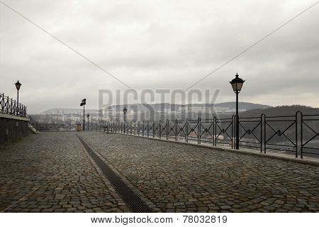 Vetruse view in Usti nad Labem