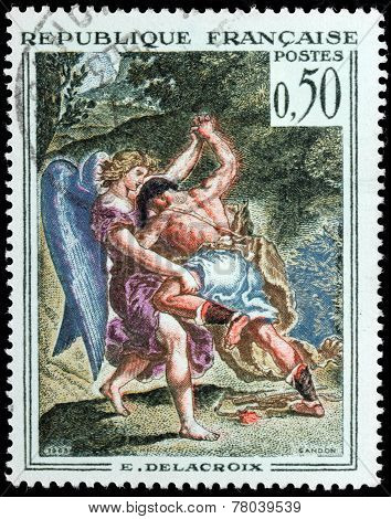 Delacroix Stamp