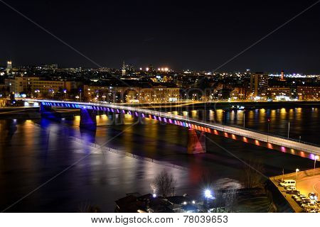 Cityscape in Novi Sad, Serbia