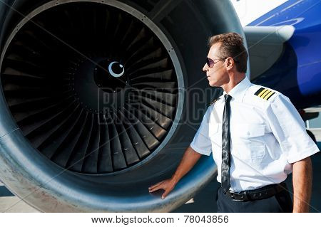 Checking The Engine.