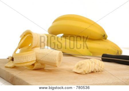 Bananen auf Board carving