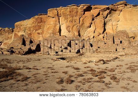 Kiva and Pueblo Ruins