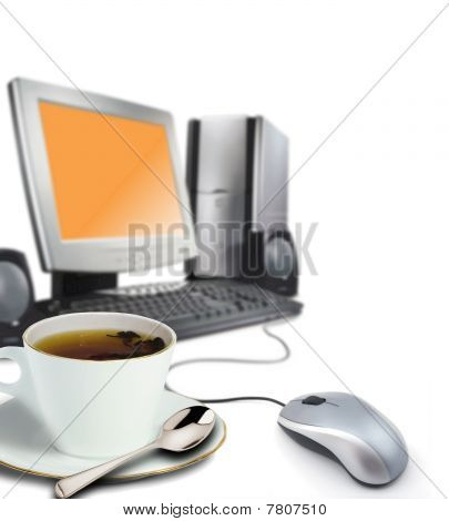 Computer Teepause