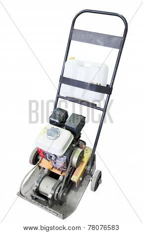 Single Direction Plate Compactor Isolated