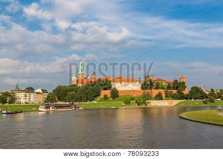 Wawel Castle In Kracow