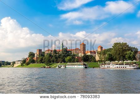 Wawel Castle In Kracow