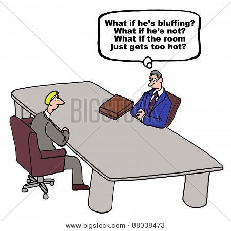 Bluffing in Negotiation