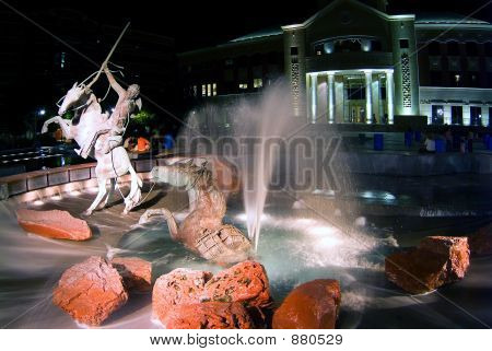 Horse And Rider Monument