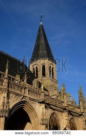 France, Gothic Collegiate Church Of Poissy