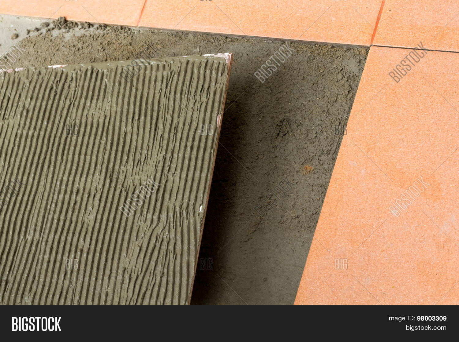 Tiler Work. Bonding Image & Photo (Free Trial) Bigstock