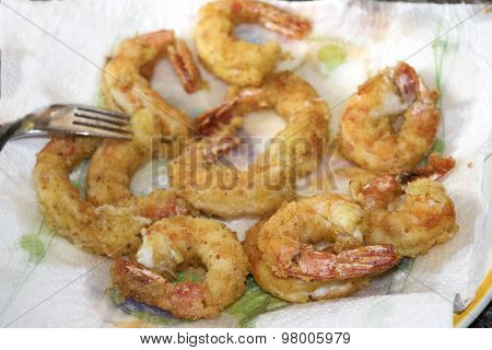 Battered Prawns