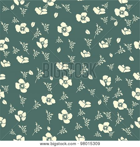 Vector Poppy Pattern