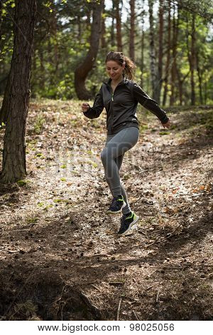 Jumping Of The Hillock