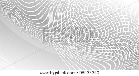 Business Card Template Gray Background Bend Line Intersection