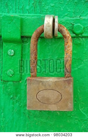 Rusty Padlock