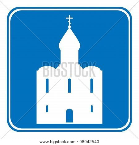 Orthodox Church Button.