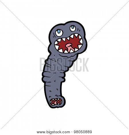 cartoon leech