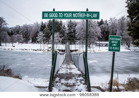 The Swinging Bridge