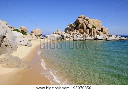 Beautiful beach in Mui Dinh, Ninh Thuan province, Vietnam