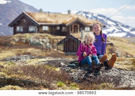 Girl Hiker In Tyin