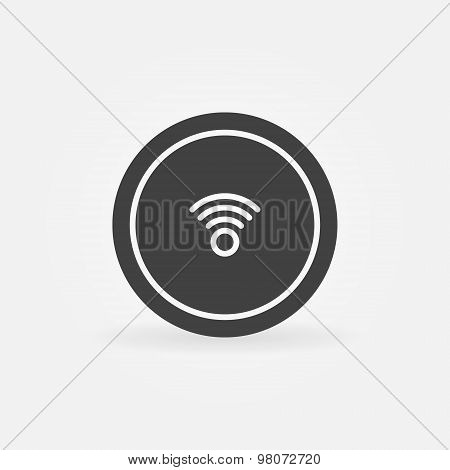 Wi-Fi icon or button