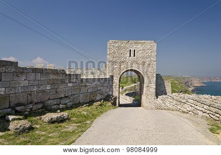 Remains Of The Medieval Fortress On Cape Kaliakra, Bulgaria