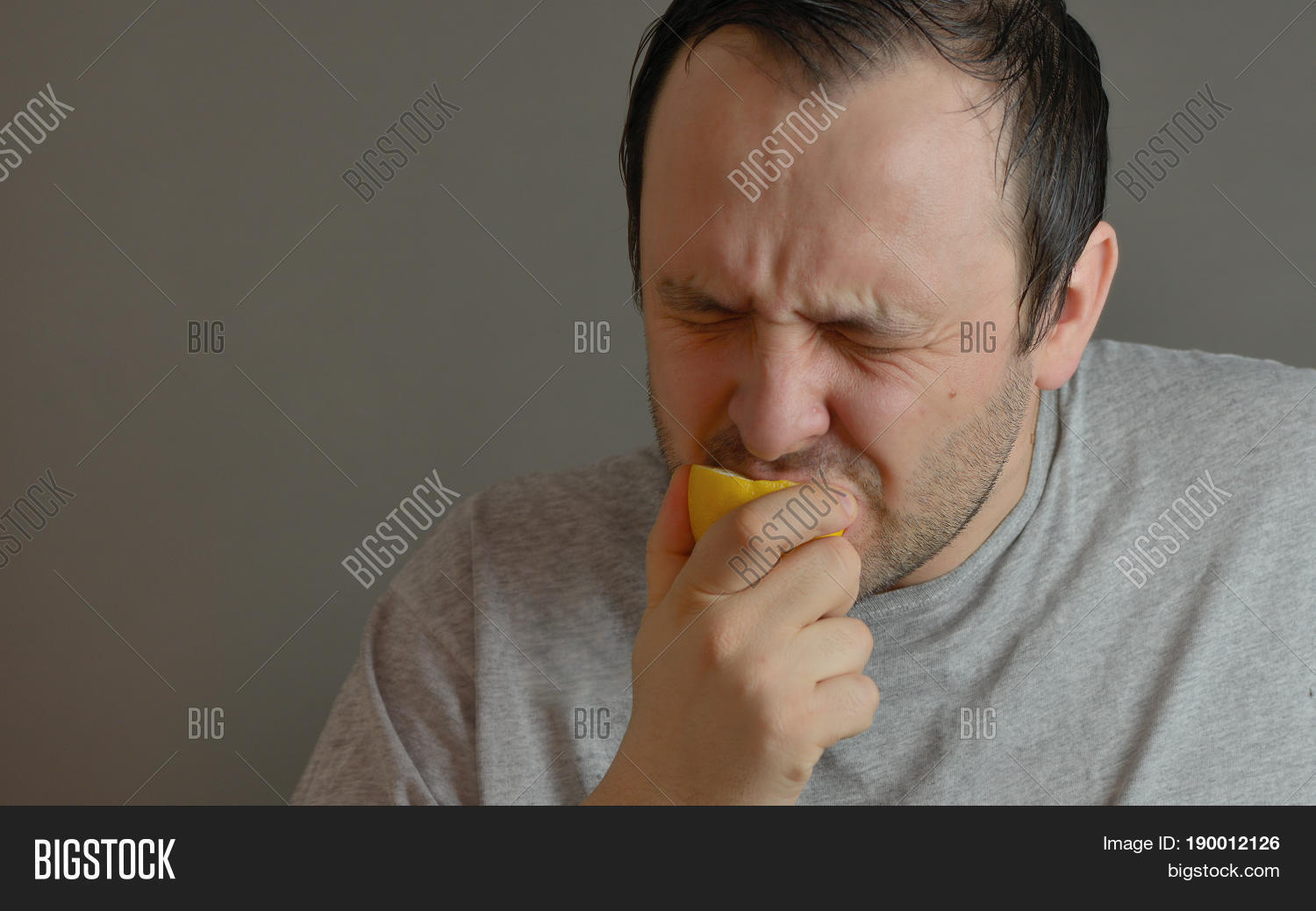 Man Eating Lemon Image & Photo (Free Trial) Bigstock