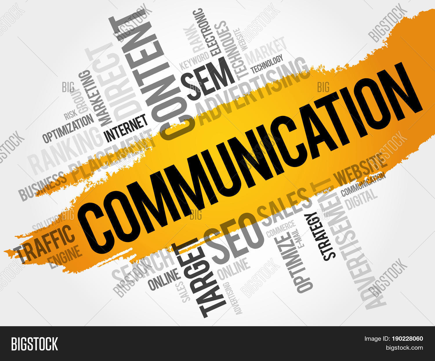 COMMUNICATION Word Image & Photo (Free Trial) | Bigstock