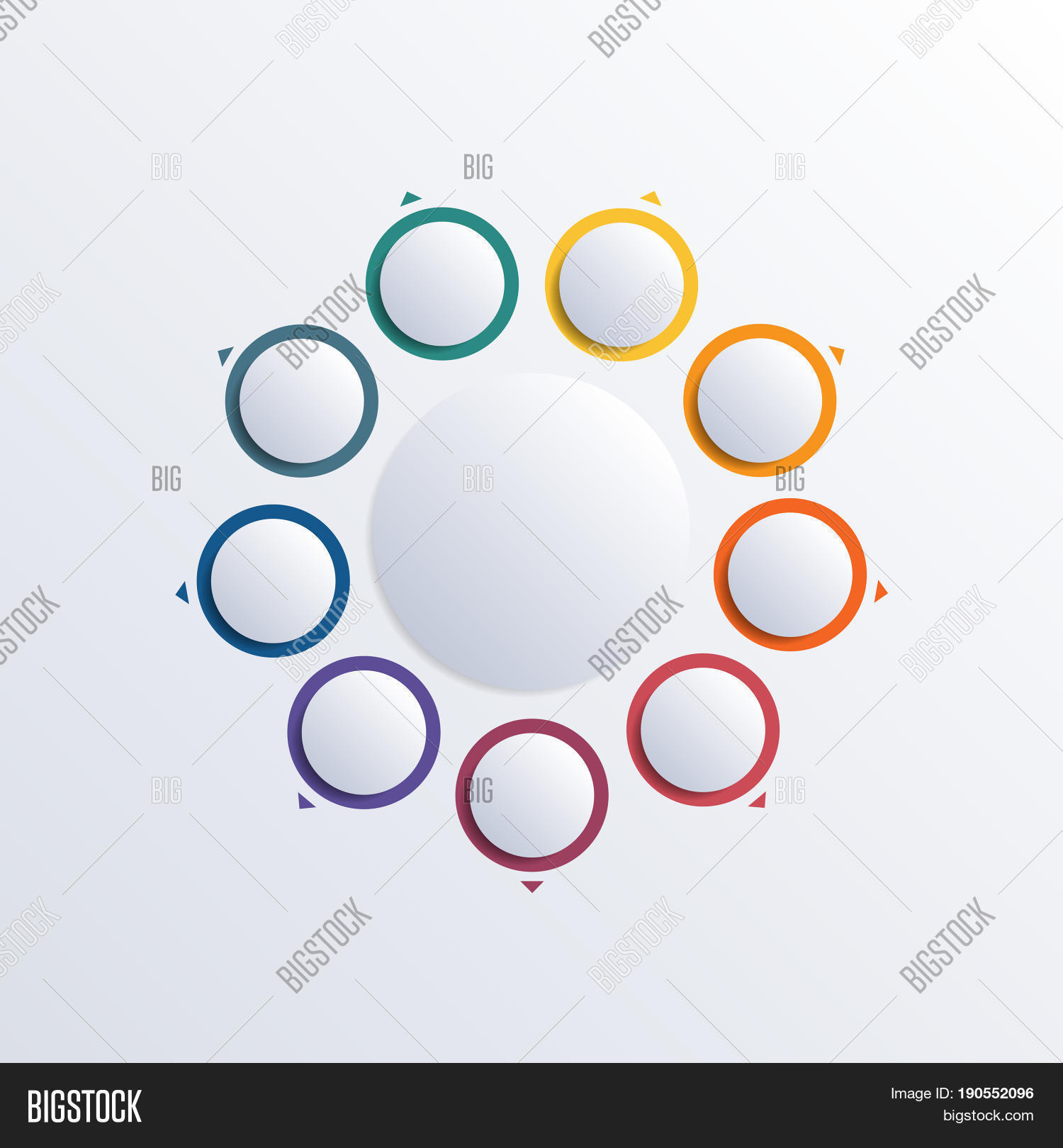 Colour Circles Round Image & Photo (Free Trial) | Bigstock