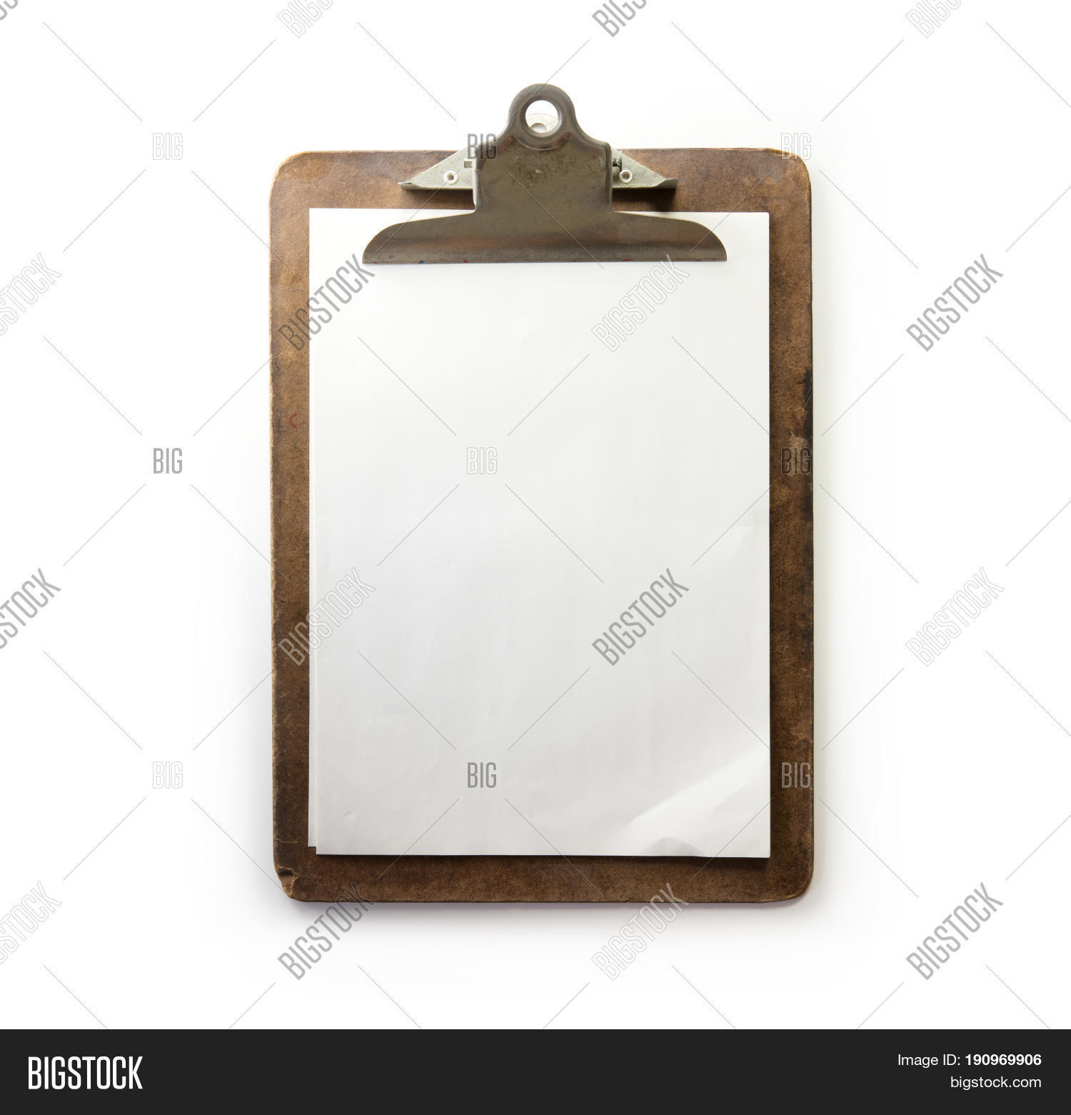 Old Used Clipboard Image & Photo (Free Trial) Bigstock