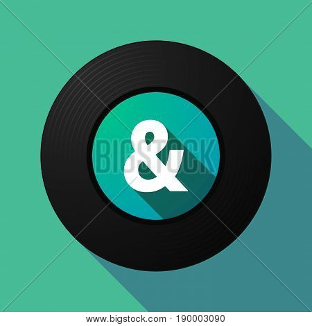 Long Shadow Music Disc With An Ampersand